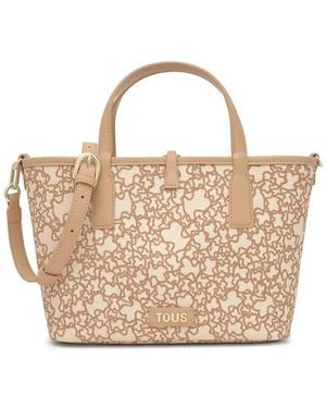 Tous Kaos Mini New Shopper - Metallic