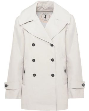 Save The Duck Jassen ,Polyester Sofi Trenchcoat - Wit