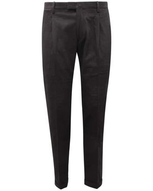 BRIGLIA Suit Trousers - Black