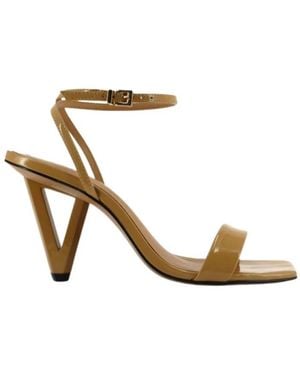 SCHUTZ SHOES High Heel Sandals - Metallic