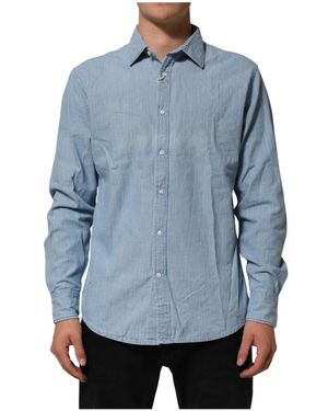 Deperlu Freizeit Hemd - Blau