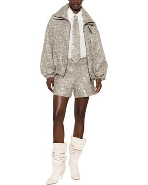 SIMONA CORSELLINI Bomber Jackets - Blanco