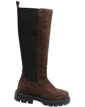 Floris Van Bommel Schoenen ,Bruin ,Bayli 03.01