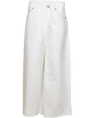 R13 Wide Jeans - Blanco