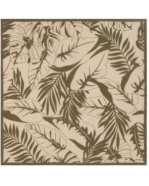 BOGGI Baumwollbandana Mit Blattdruck - Natur