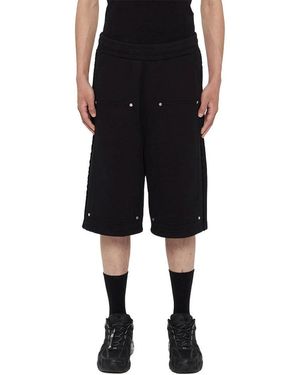 44 Label Group Pantaloncini Shorts Rivet Sw - Zwart