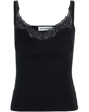 Self-Portrait Tops ,Zwart ,Tops