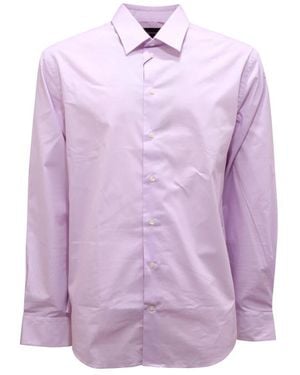 Armani Casual Shirts - Morado