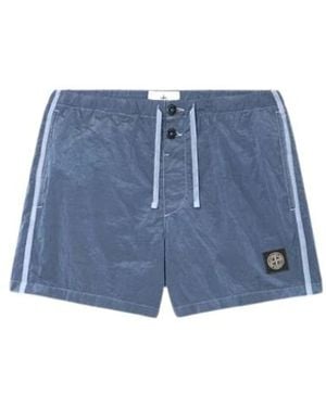 Stone Island Short Stone E26 - Blauw