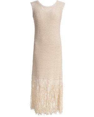 Sandbeige Maxi Dresses - Natural