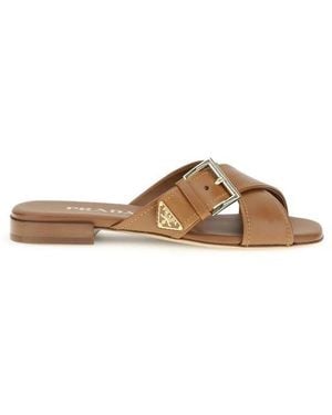 Prada Sliders - Brown
