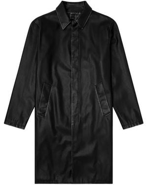 DIESEL Single-Breasted Coats - Nero