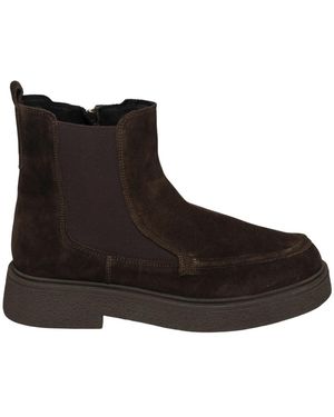 Gioseppo Schoenen ,Bruin ,Suède Chelsea Boots 80694