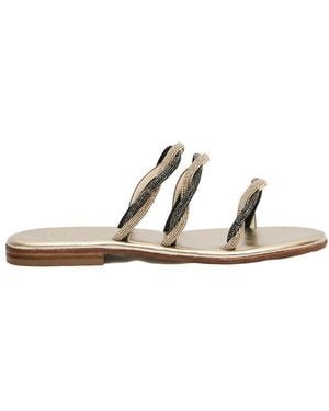 Paola Fiorenza Sliders - White