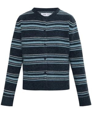 Samsøe & Samsøe Nor Cardigan - Blau