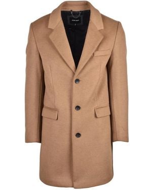 Antony Morato Single-Breasted Coats - Marrón