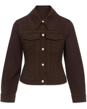 By Malene Birger Denim Jackets - Marrón