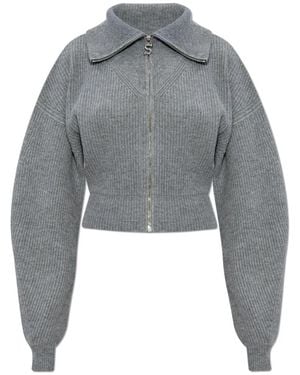 Sportmax Truien & Vesten ,Grijs ,Wol Wollen Vest Calipso