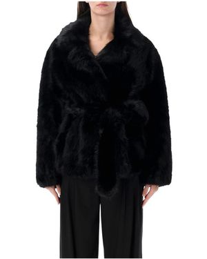 Stand Studio Faux Fur & Shearling Jackets - Noir
