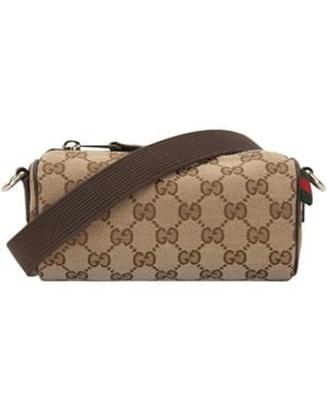 Gucci Cross Body Bags - Brown