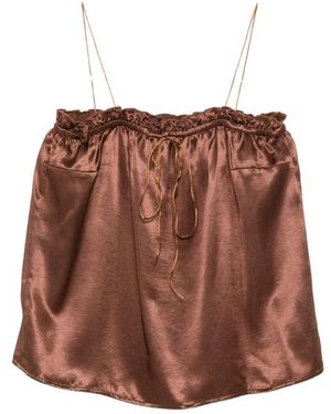 THE NINA STUDIO N2746 Ciocc Top - Bruin