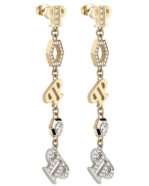 Philipp Plein Pj4Ea05Eu Ohrringe - Mettallic