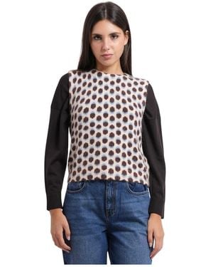iBlues Round-Neck Strickwaren - Schwarz