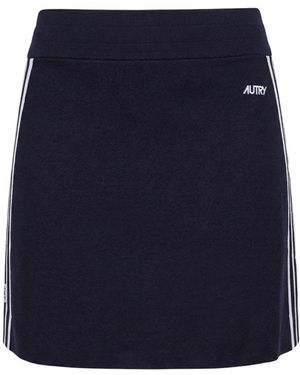 Autry Rokken ,Blauw ,Gebreide Viscose Rok