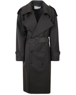 Frankie Shop Dursley Tailored Trenchcoat - Schwarz