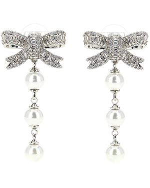 Self-Portrait Earrings - Metallic