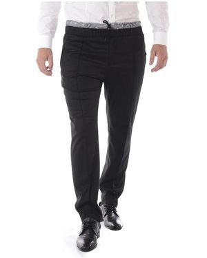 Daniele Alessandrini Suit Trousers - Black