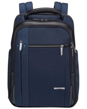 Samsonite Erweiterbarer Business-Rucksack Mit Usb-Anschluss - Blau