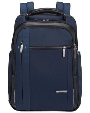 Samsonite Erweiterbarer Business-Rucksack Mit Usb-Anschluss - Blau