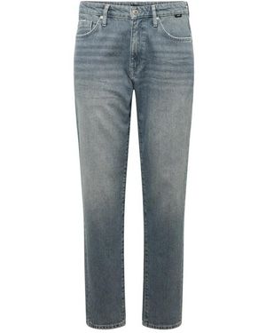 Mavi Rundhals-T-Shirt - Blau
