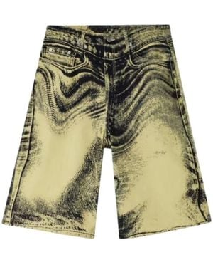 Camper Denim Shorts - Verde