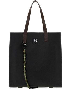 DSquared² D2 Upside Down Umhängetasche - Schwarz