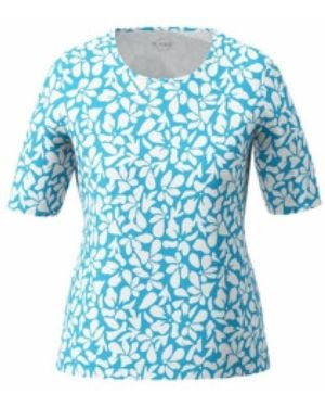 Rabe Rundhals T-Shirt - Blau