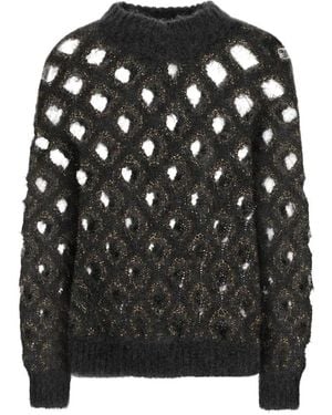 Brunello Cucinelli Round-Neck Knitwear - Noir