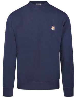 Maison Kitsuné Sweatshirts - Blue