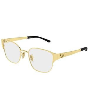 Gucci Geometrisch Optisch Montuur - Metallic