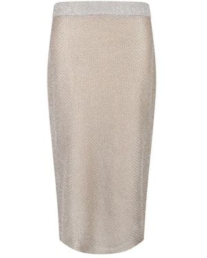 Tory Burch Midi Skirts - Neutre