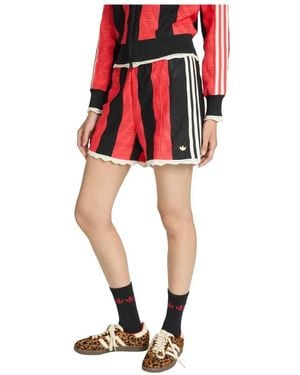 adidas Fitness ,Veelkleurig ,Training Shorts - Rood
