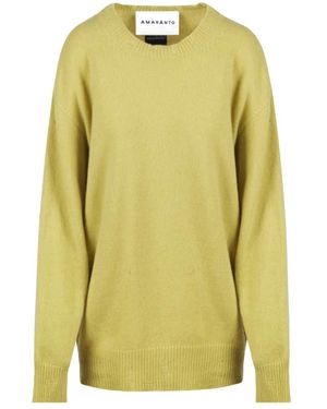 Amaranto Round-Neck Knitwear - Verde