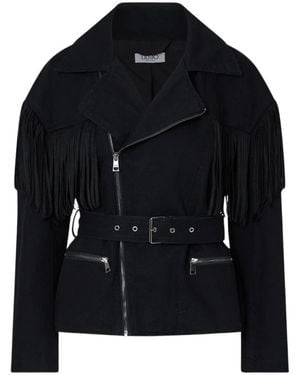 Liu Jo Light Jackets - Negro