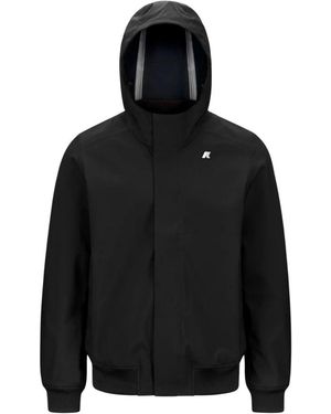 K-Way Jassen ,Zwart ,Polyester Bomberjack