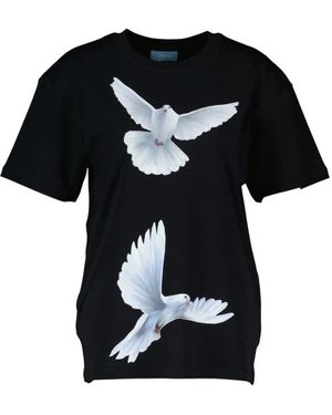 3.PARADIS T-Shirts - Negro
