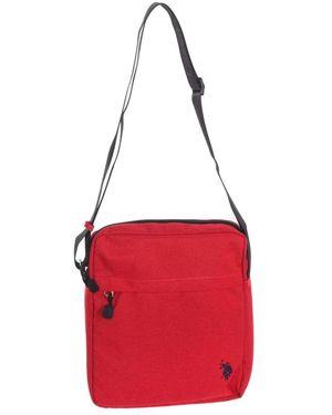 U.S. POLO ASSN. Cross Body Bags - Red