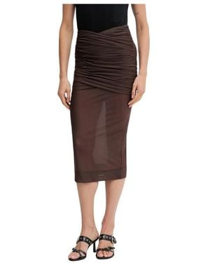 Aniye By Midi Skirts - Marrón