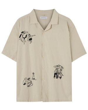 Edmmond Studios Short Sleeve Shirts - Natural