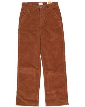 Timberland Straight Trousers - Brown